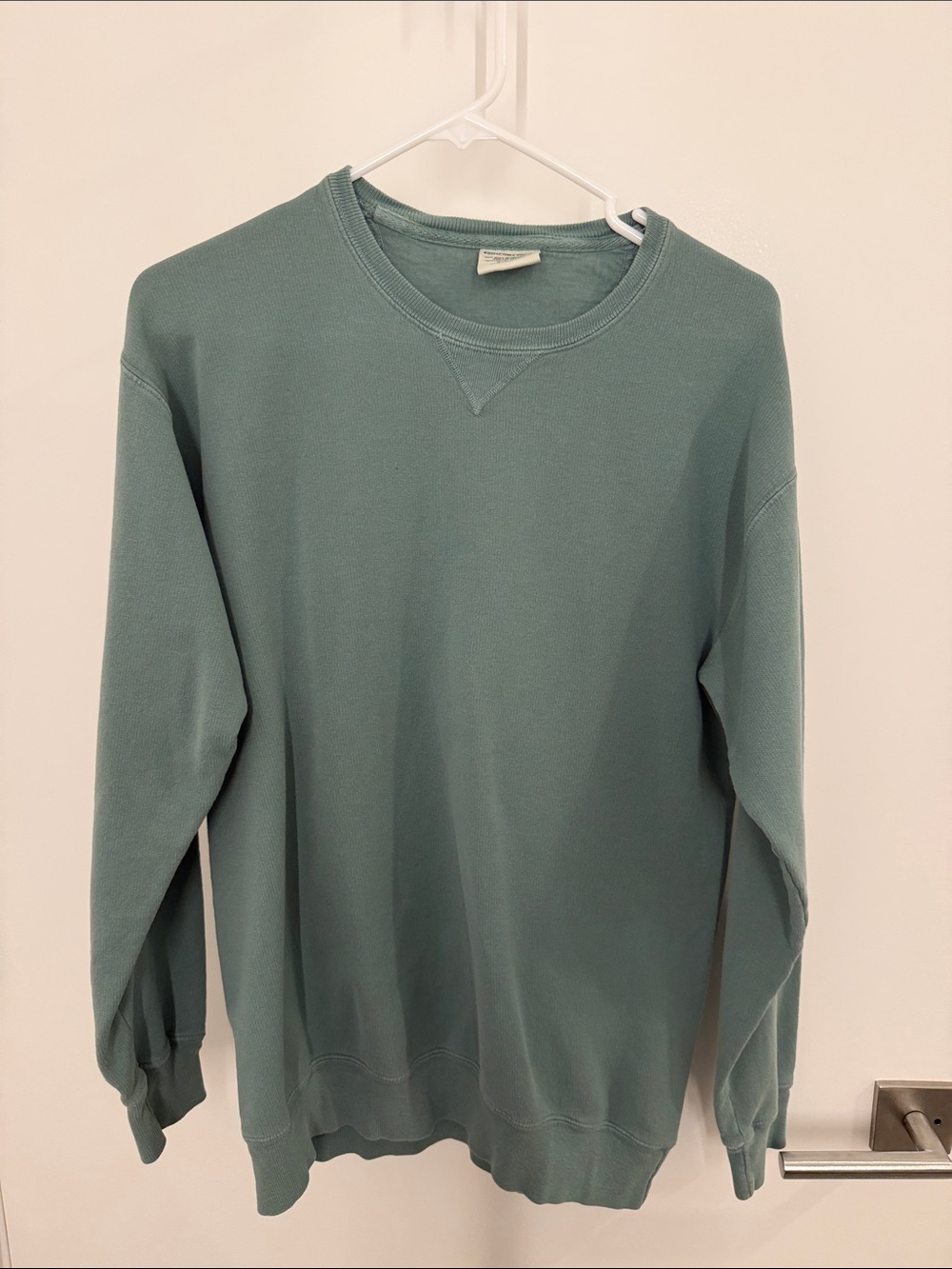 Classic Crewneck Sweatshirt - Dusty Teal